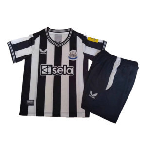 Kid's Newcastle United Home Soccer Jersey Kit(Jersey+Shorts) 2023/24